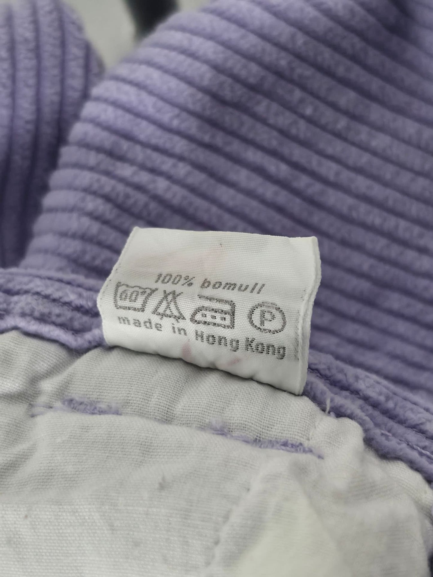 ÅHLENS Leinenhose Hose Größe 34 XS Lila Weites Bein Premium Sommer Vintage