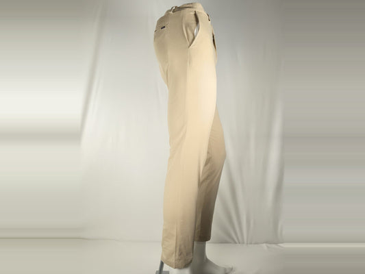 POLO RALPH LAUREN Chinos Pants Unisex Boys Men Size 16 XS Beige Khaki Stretch