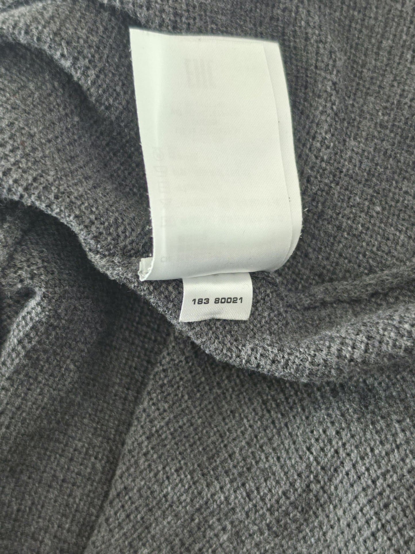 GANT Crewneck Knit Sweater Size M Dark Grey Premium 100% Cotton Jumper