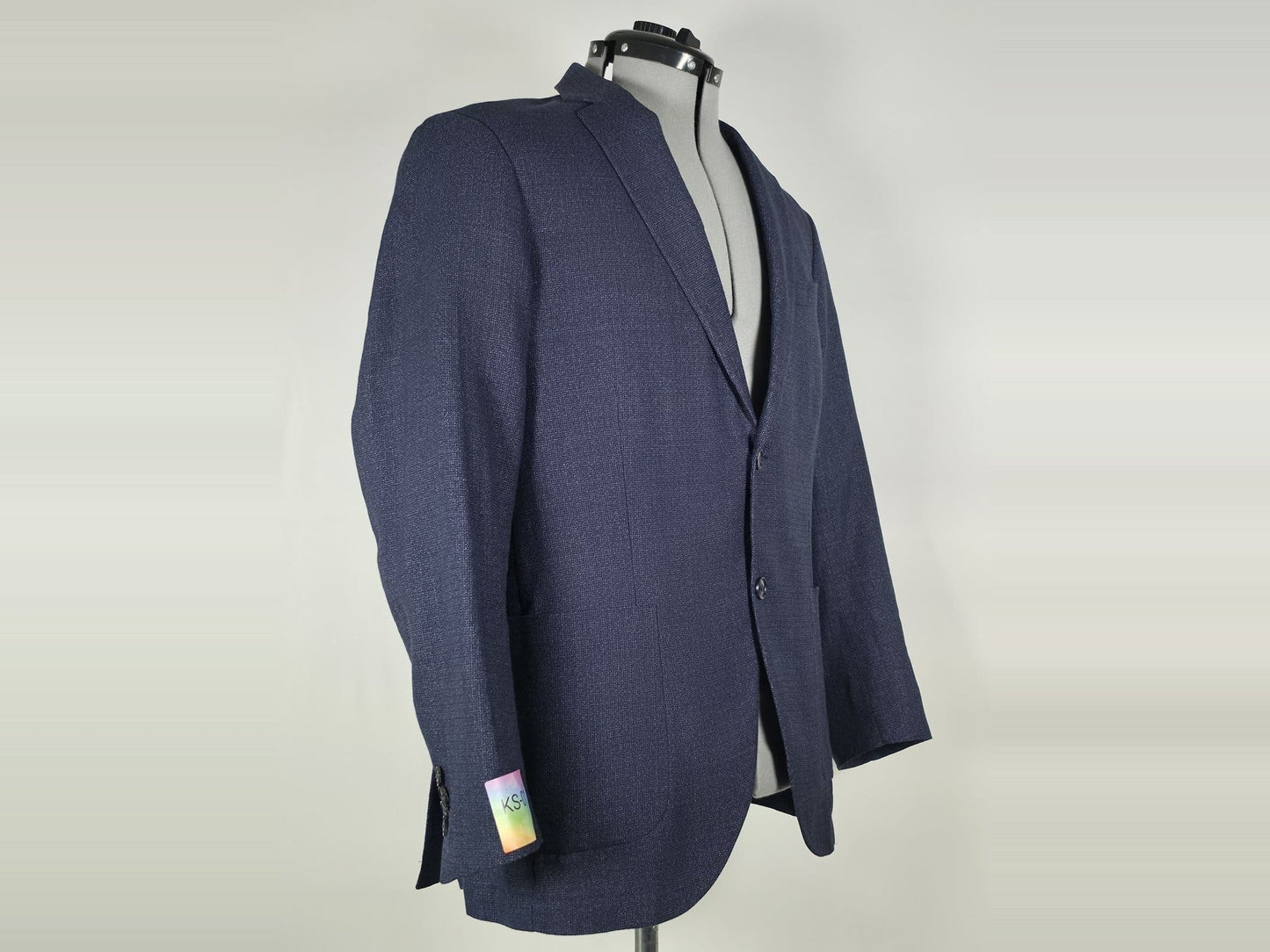 TIGER OF SWEDEN Suit Jamot HL Blazer Size 52 L Blue Linen Cotton Premium Summer
