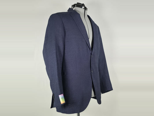 TIGER OF SWEDEN Suit Jamot HL Blazer Size 52 L Blue Linen Cotton Premium Summer