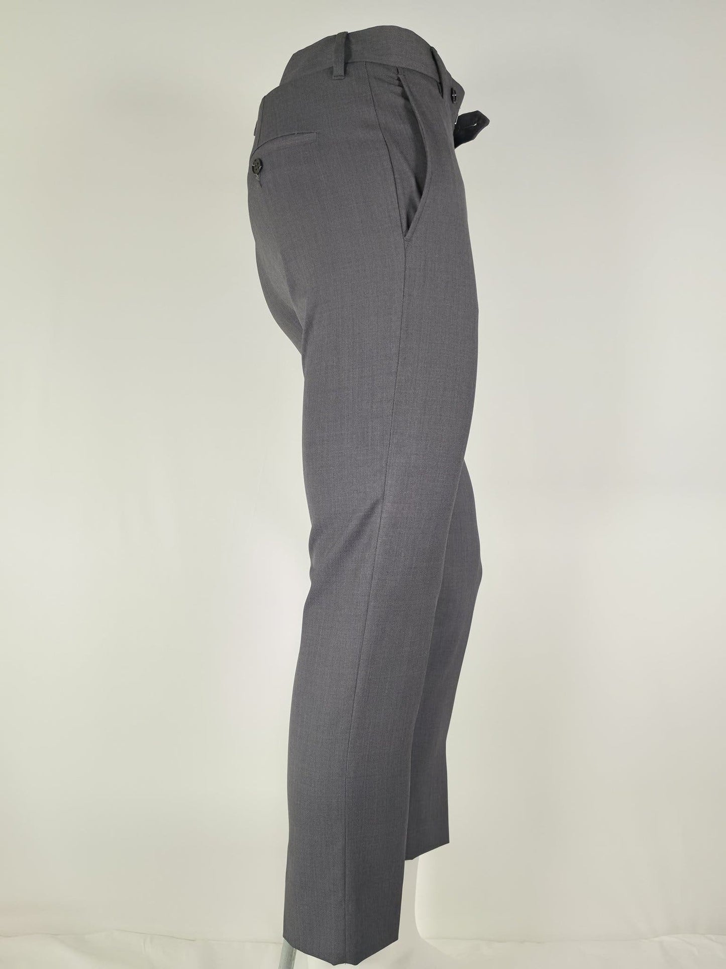 ACNE STUDIOS Drifter T Trousers Pants Size 44 Grey Wool Blend Premium Modern