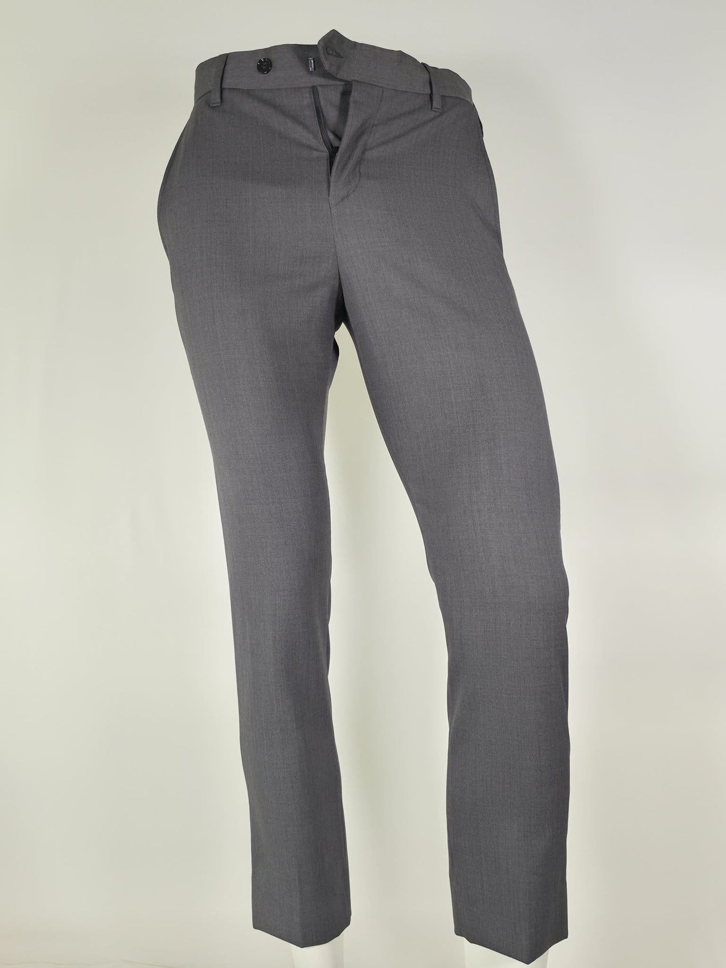ACNE STUDIOS Drifter T Trousers Pants Size 44 Grey Wool Blend Premium Modern