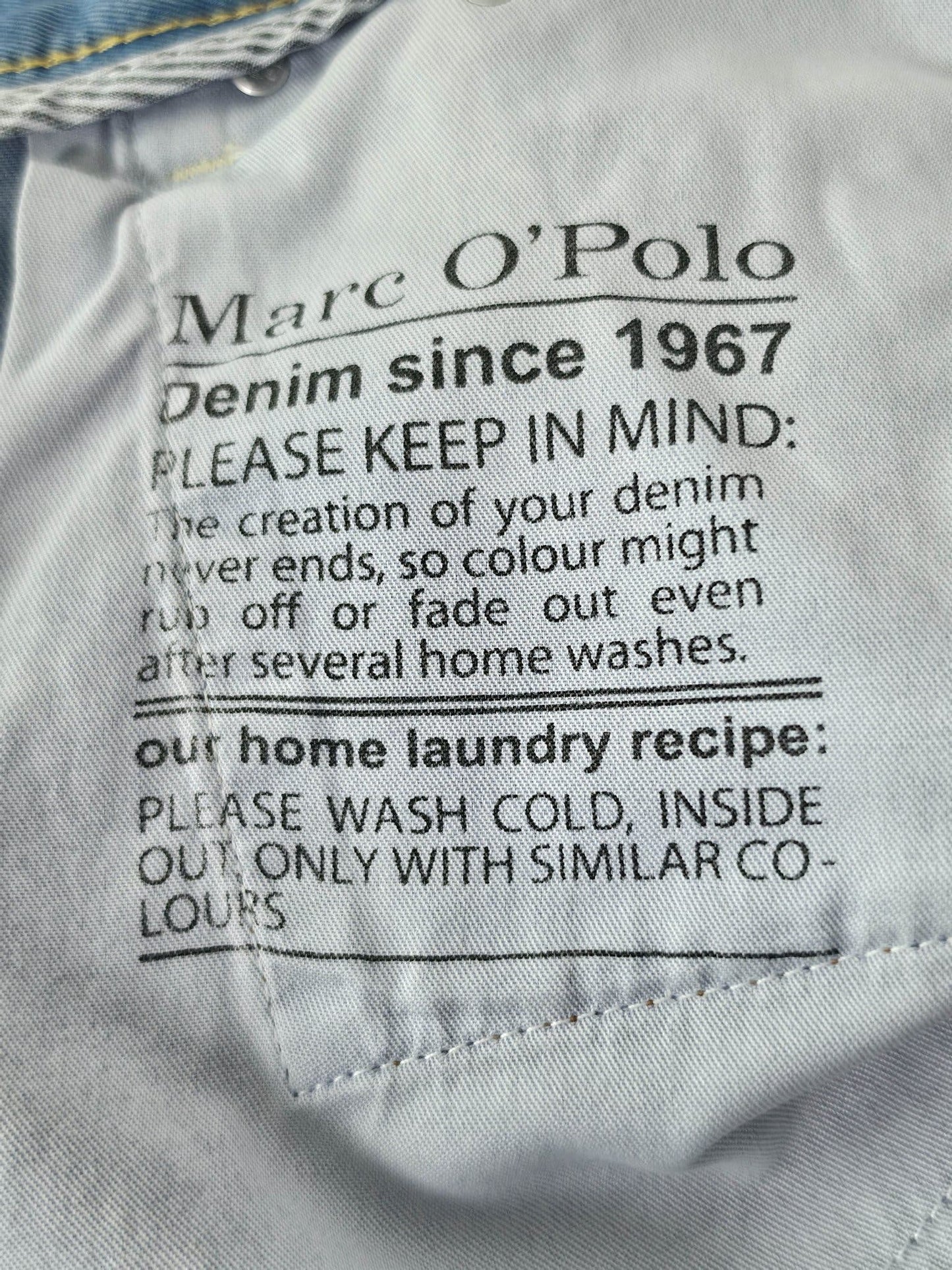MARC O’POLO Kemi Shaped Fit Jeans Size W31 L32 Light Blue Cotton Premium