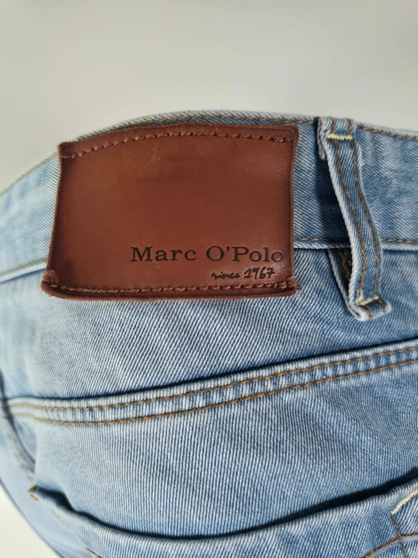 MARC O’POLO Kemi Shaped Fit Jeans Size W31 L32 Light Blue Cotton Premium