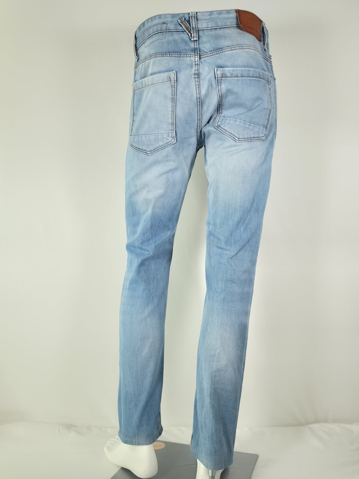 MARC O’POLO Kemi Shaped Fit Jeans Size W31 L32 Light Blue Cotton Premium