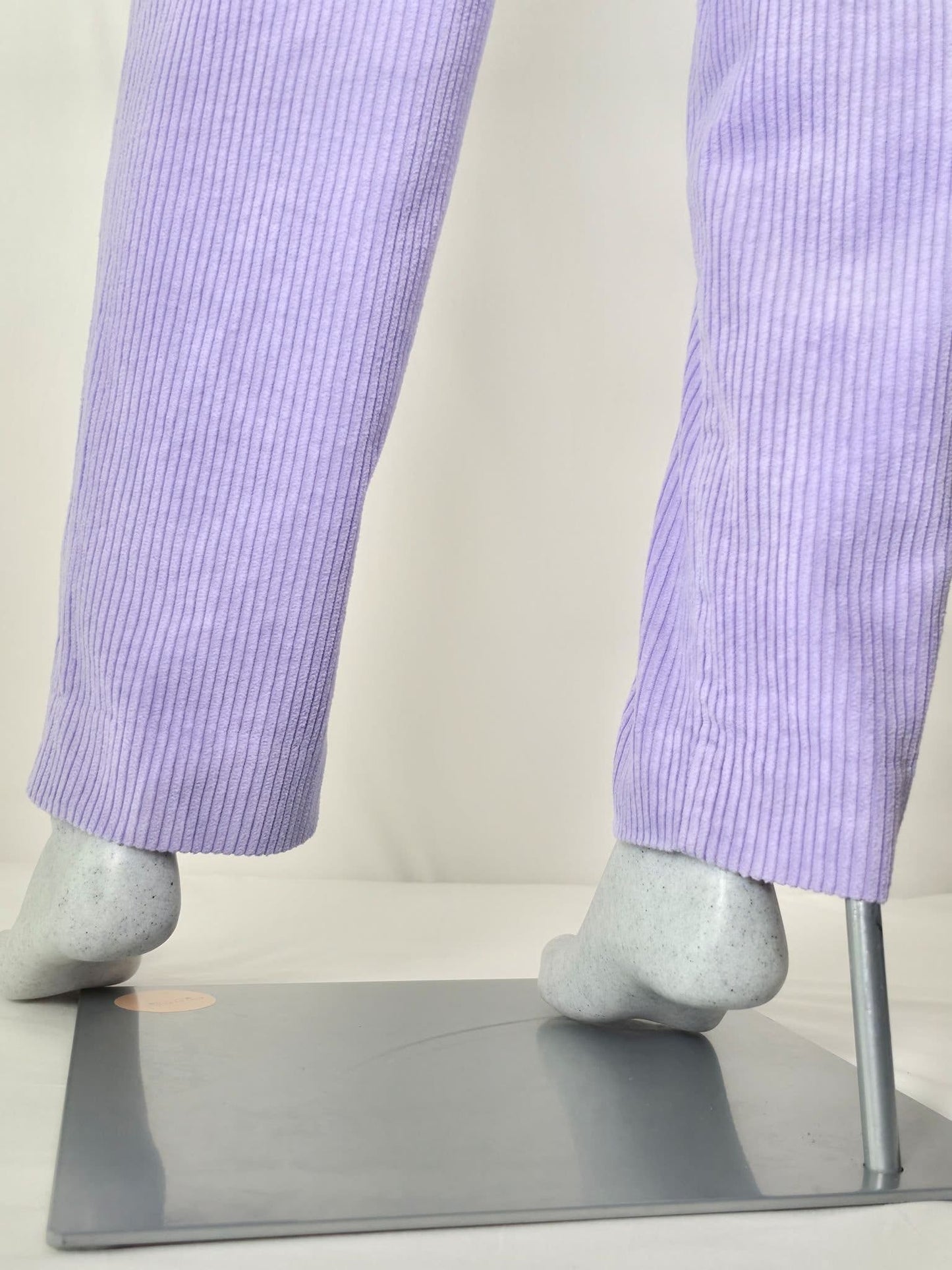 ÅHLENS Leinenhose Hose Größe 34 XS Lila Weites Bein Premium Sommer Vintage