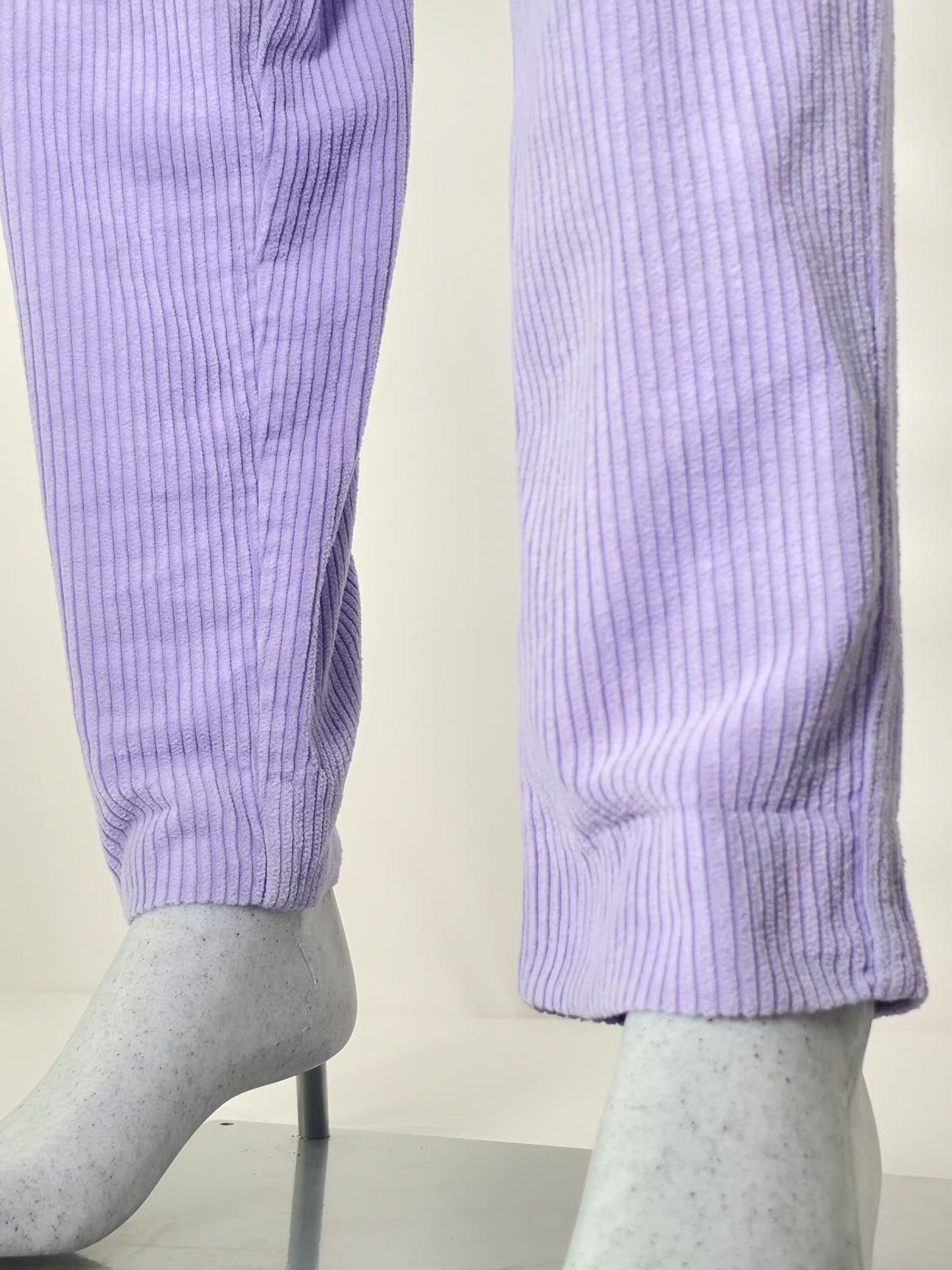 ÅHLENS Leinenhose Hose Größe 34 XS Lila Weites Bein Premium Sommer Vintage
