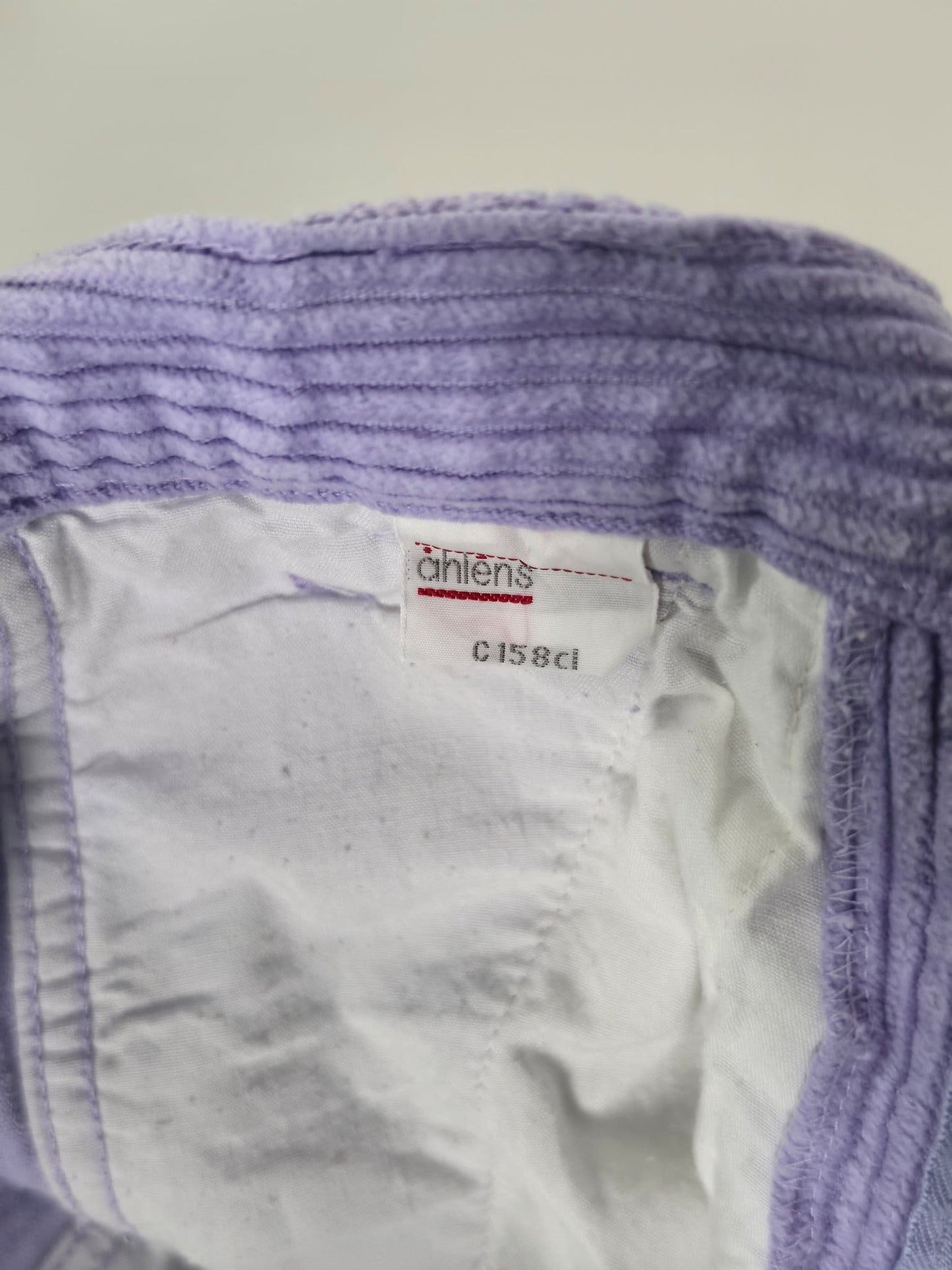 ÅHLENS Leinenhose Hose Größe 34 XS Lila Weites Bein Premium Sommer Vintage