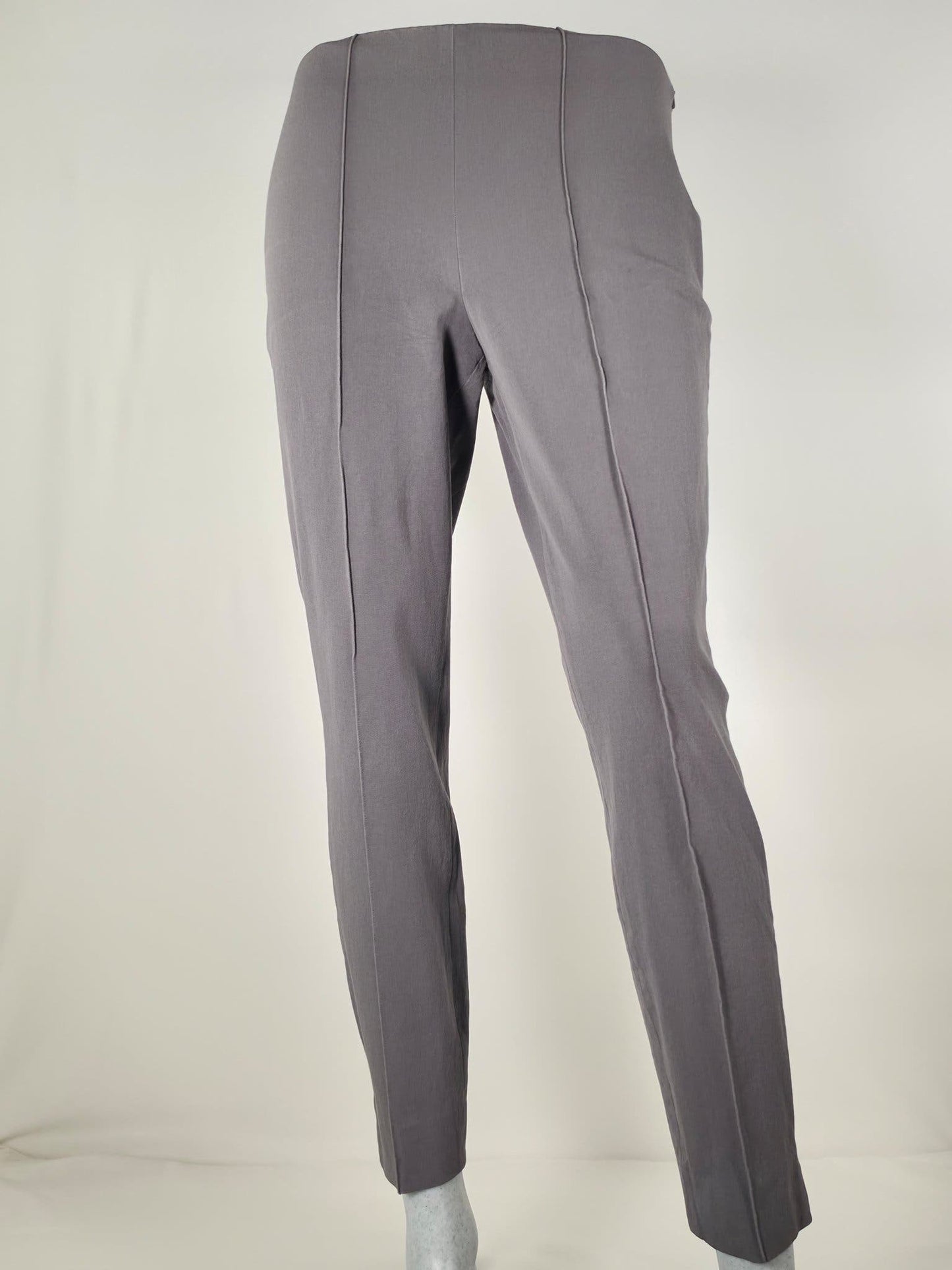 POLO RALPH LAUREN Slim Pants Size 8 38 M Grey Cotton Viscose Stretch Premium