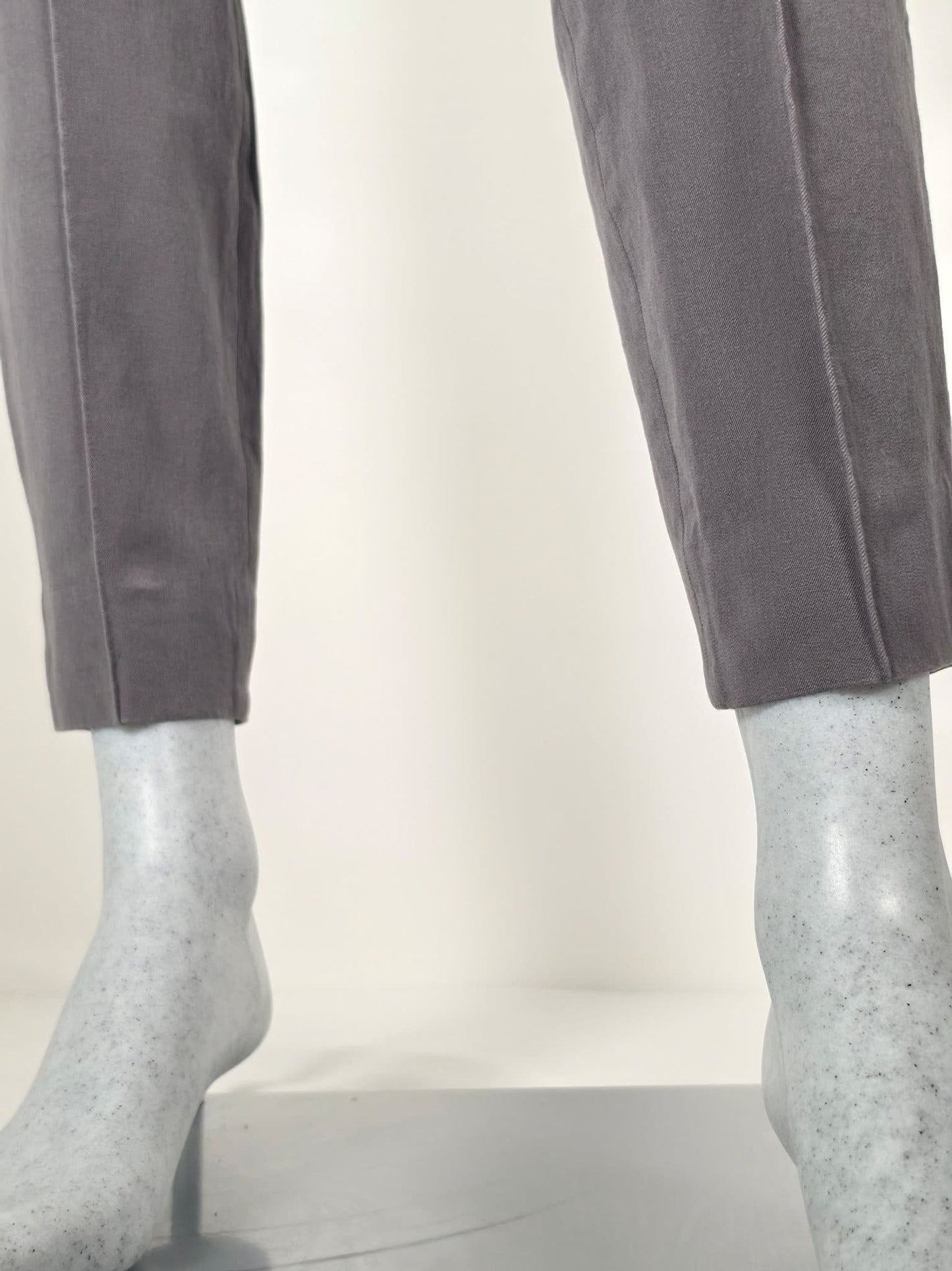 POLO RALPH LAUREN Slim Pants Size 8 38 M Grey Cotton Viscose Stretch Premium