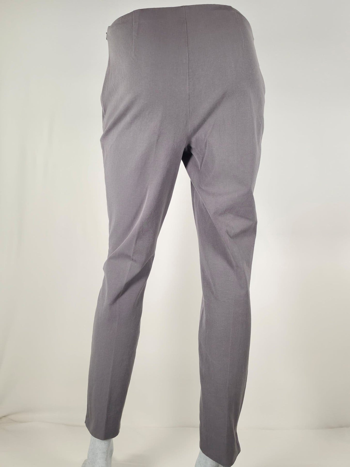 POLO RALPH LAUREN Slim Pants Size 8 38 M Grey Cotton Viscose Stretch Premium