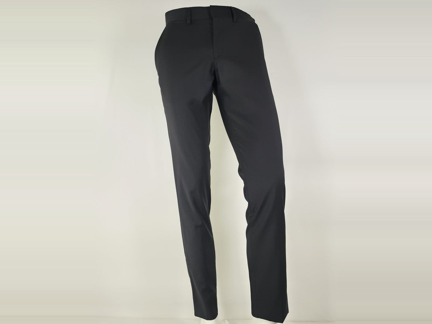 J.LINDEBERG Hopper Paulie Black Suit Set Size 46 Virgin Wool Premium Luxury