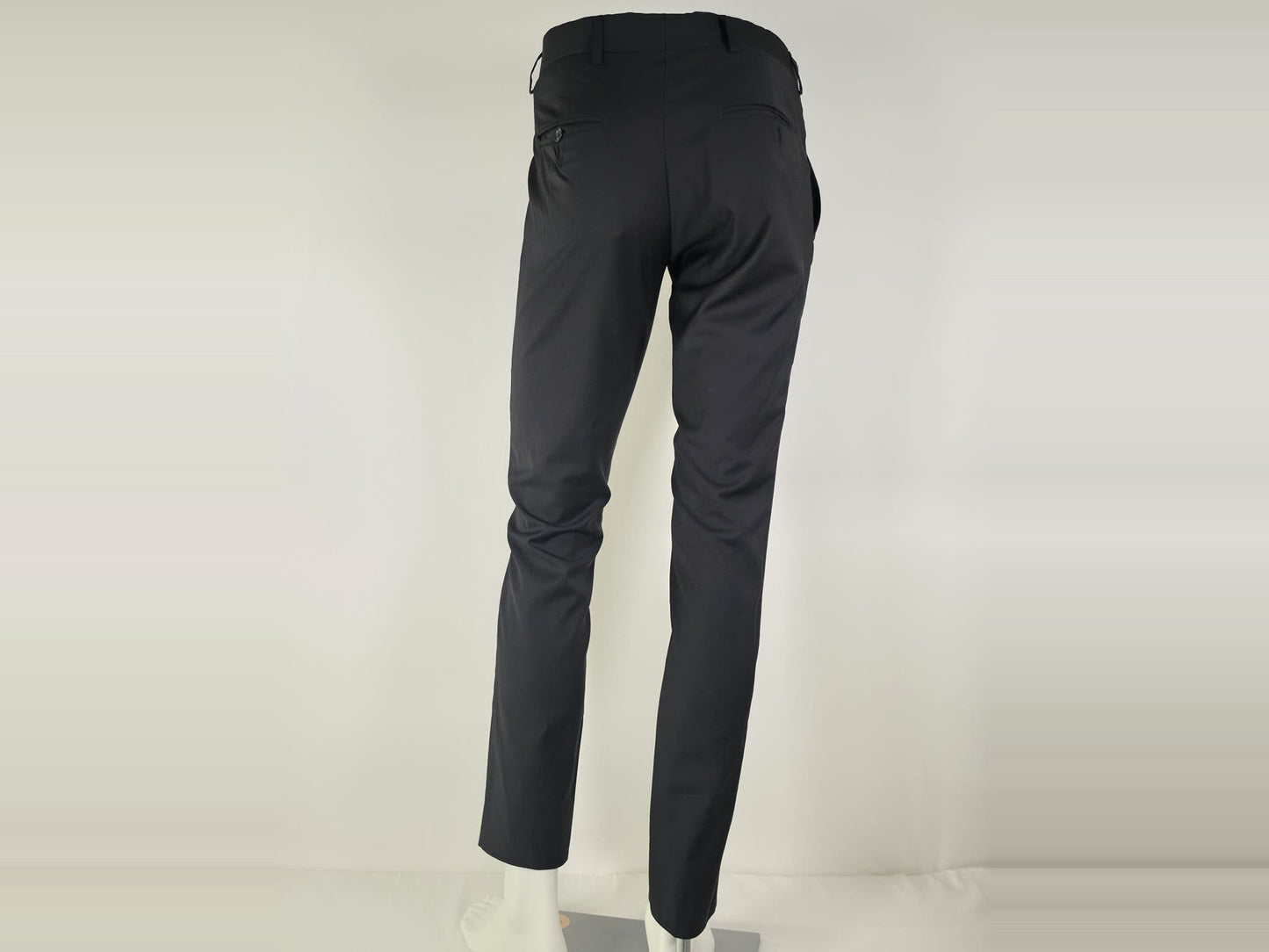 J.LINDEBERG Hopper Paulie Black Suit Set Size 46 Virgin Wool Premium Luxury