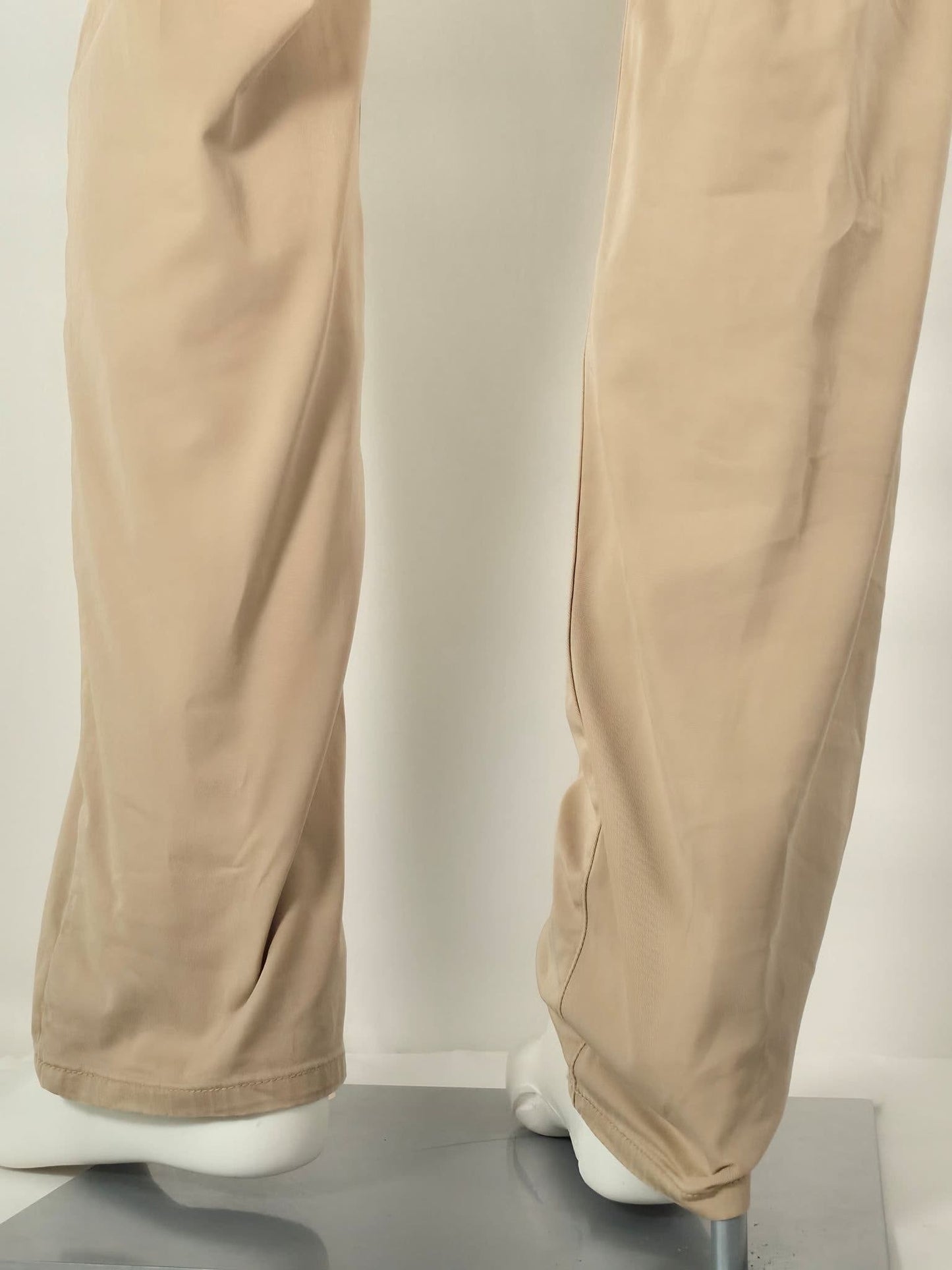 GANT Chinos Pants Beige Size W33 L34 Cotton Stretch Premium Casual Modern