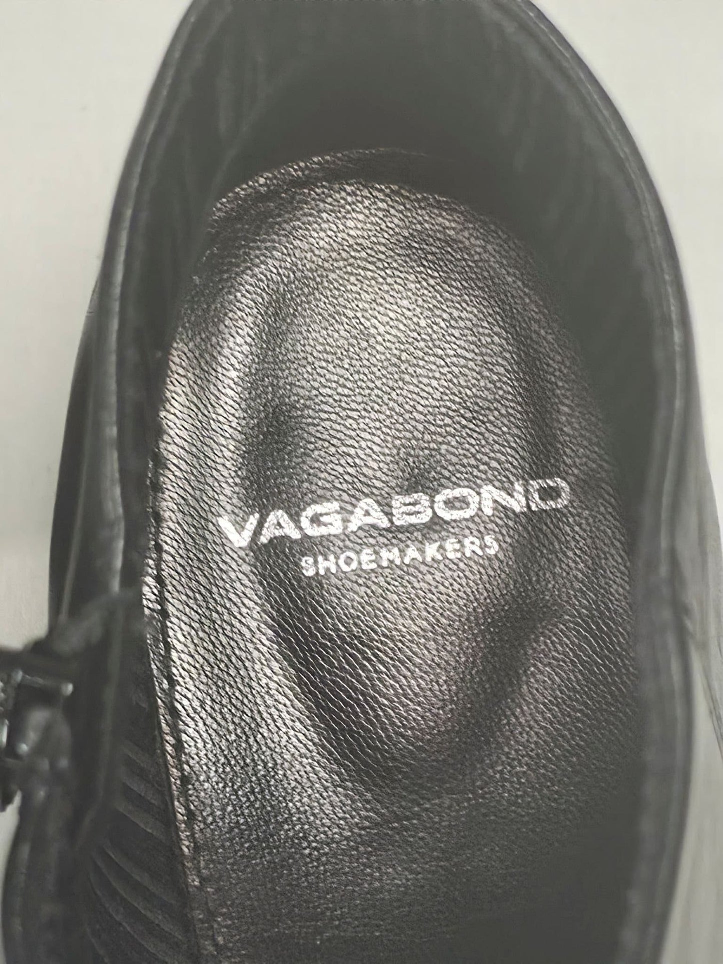 VAGABOND Shoemakers Leather Boots Ankle Boots Size 37 Black Premium Classic