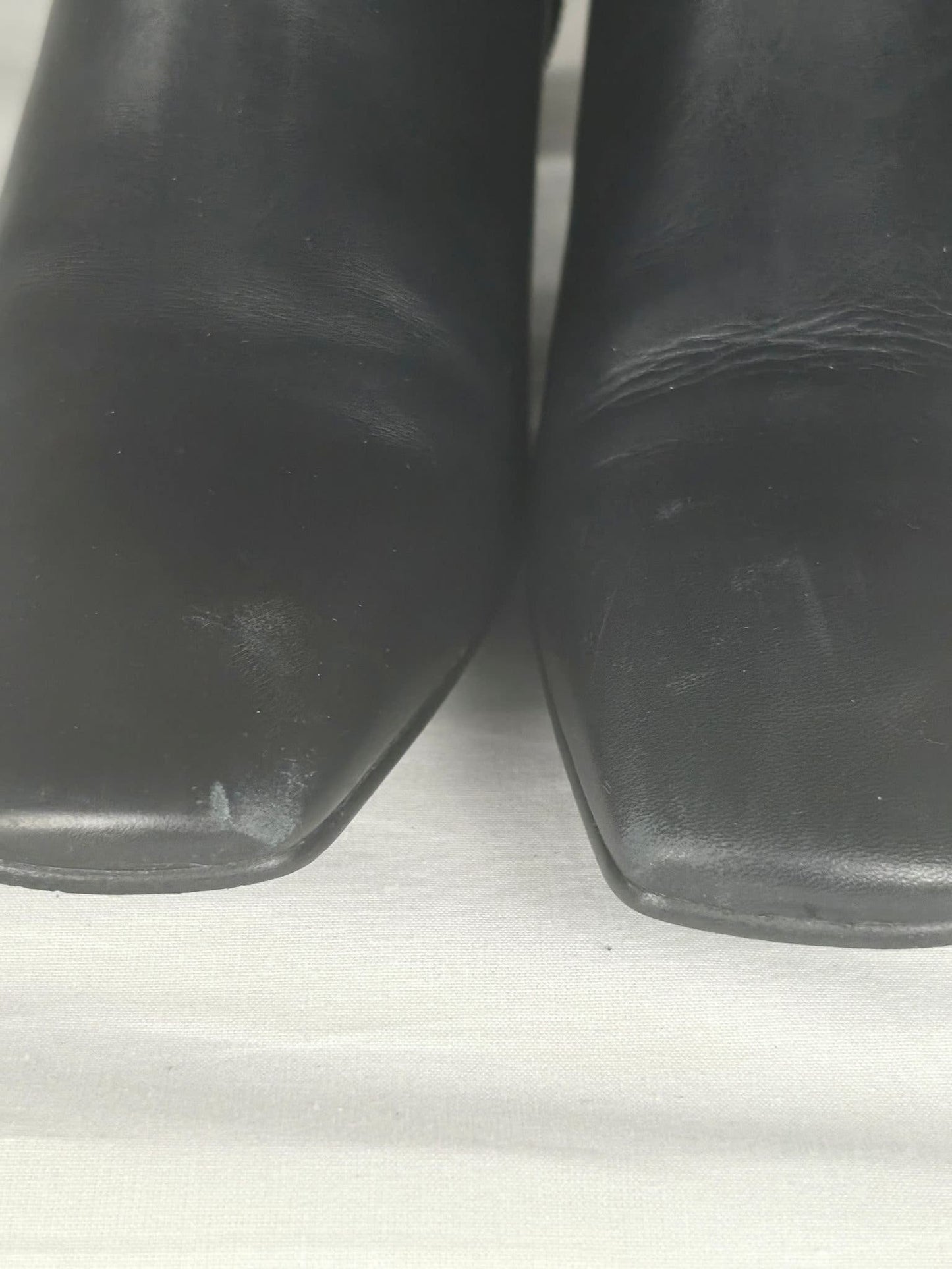 VAGABOND Shoemakers Leather Boots Ankle Boots Size 37 Black Premium Classic