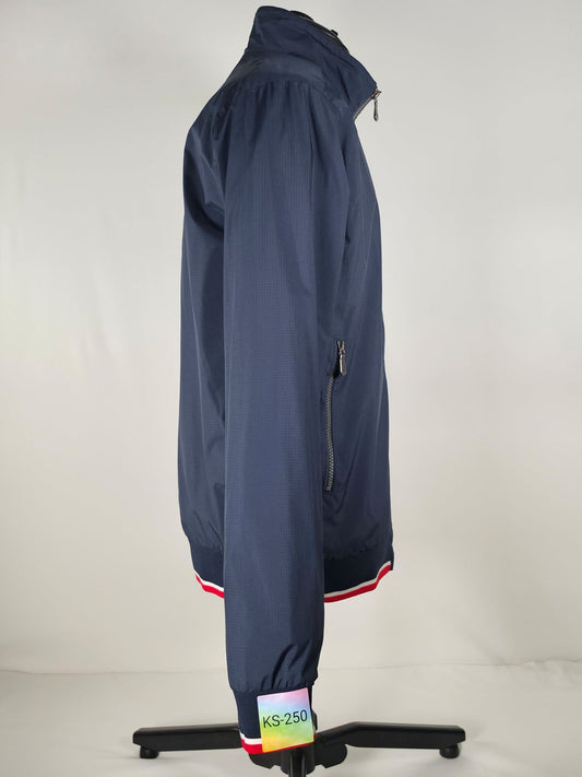SAIL RACING Grinder Lumber Jacket Size L Navy Blue Nylon Premium Bomber  Windbreaker