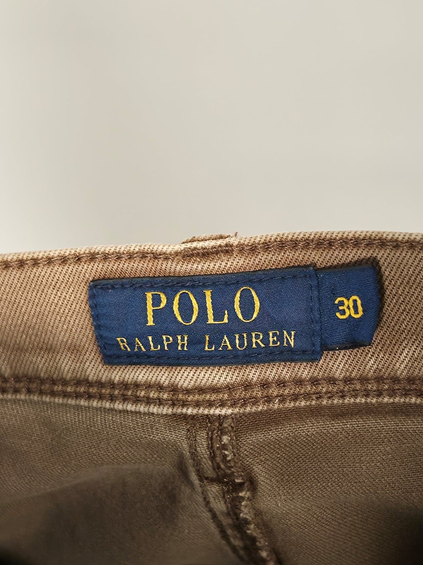 POLO RALPH LAUREN Whitlyn Jod Pants Size 30 M Tan Khaki Jodhpur Premium