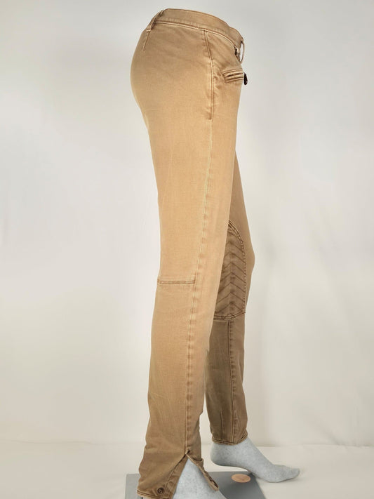 POLO RALPH LAUREN Whitlyn Jod Pants Size 30 M Tan Khaki Jodhpur Premium