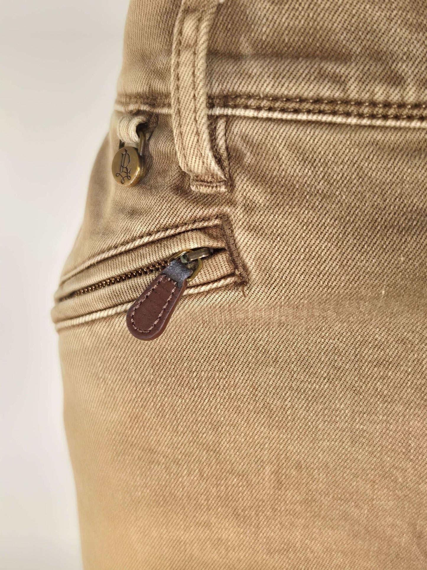 POLO RALPH LAUREN Whitlyn Jod Pants Size 30 M Tan Khaki Jodhpur Premium