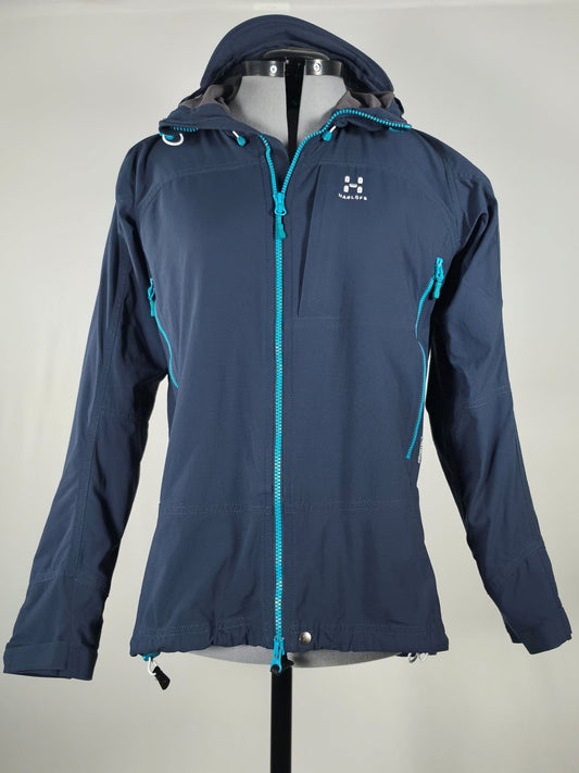 HAGLÖFS Fjell Climatic Jacket Women's Size M Navy Blue Outdoor Premium Sport