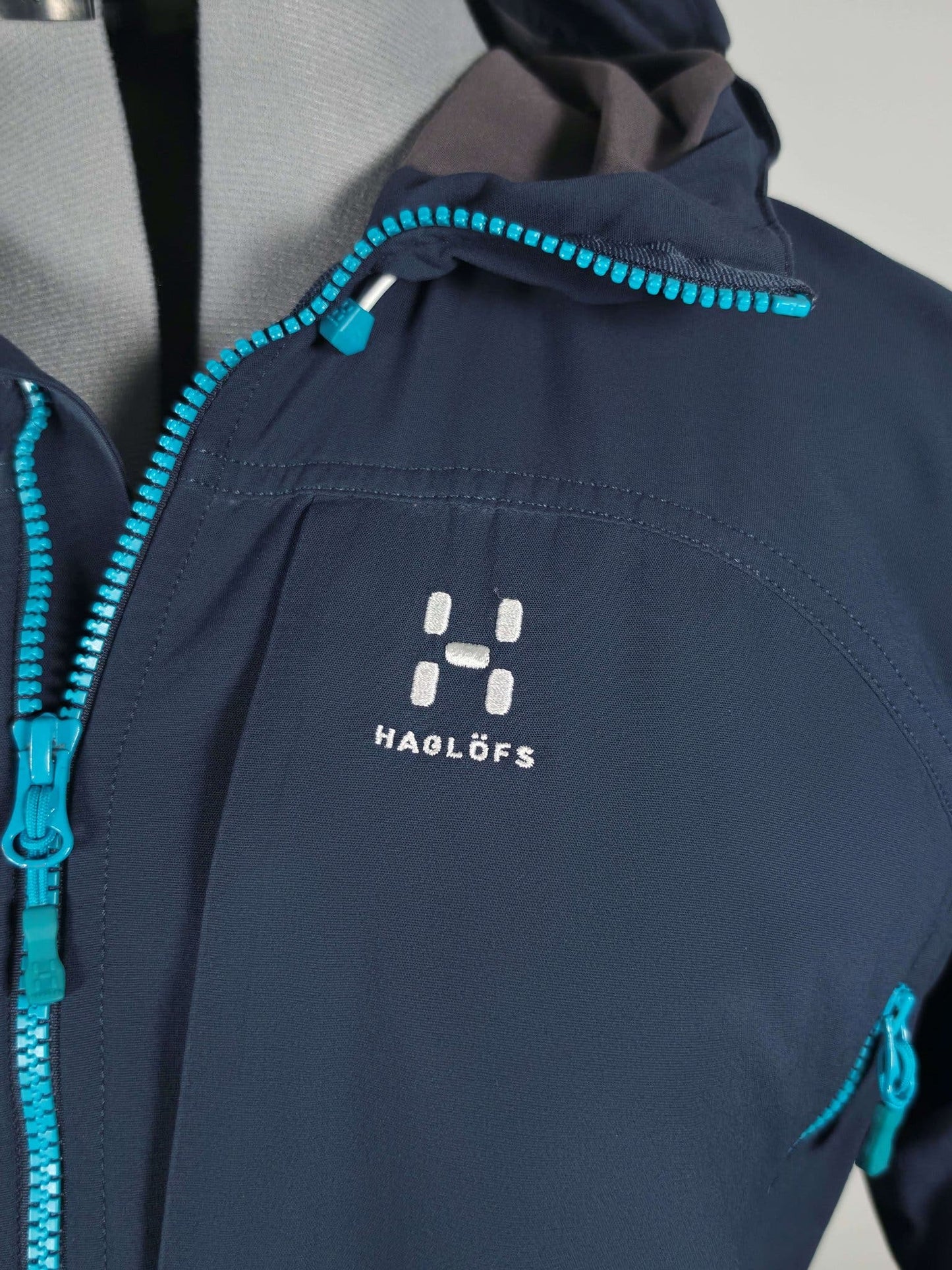 HAGLÖFS Fjell Climatic Jacket Women's Size M Navy Blue Outdoor Premium Sport