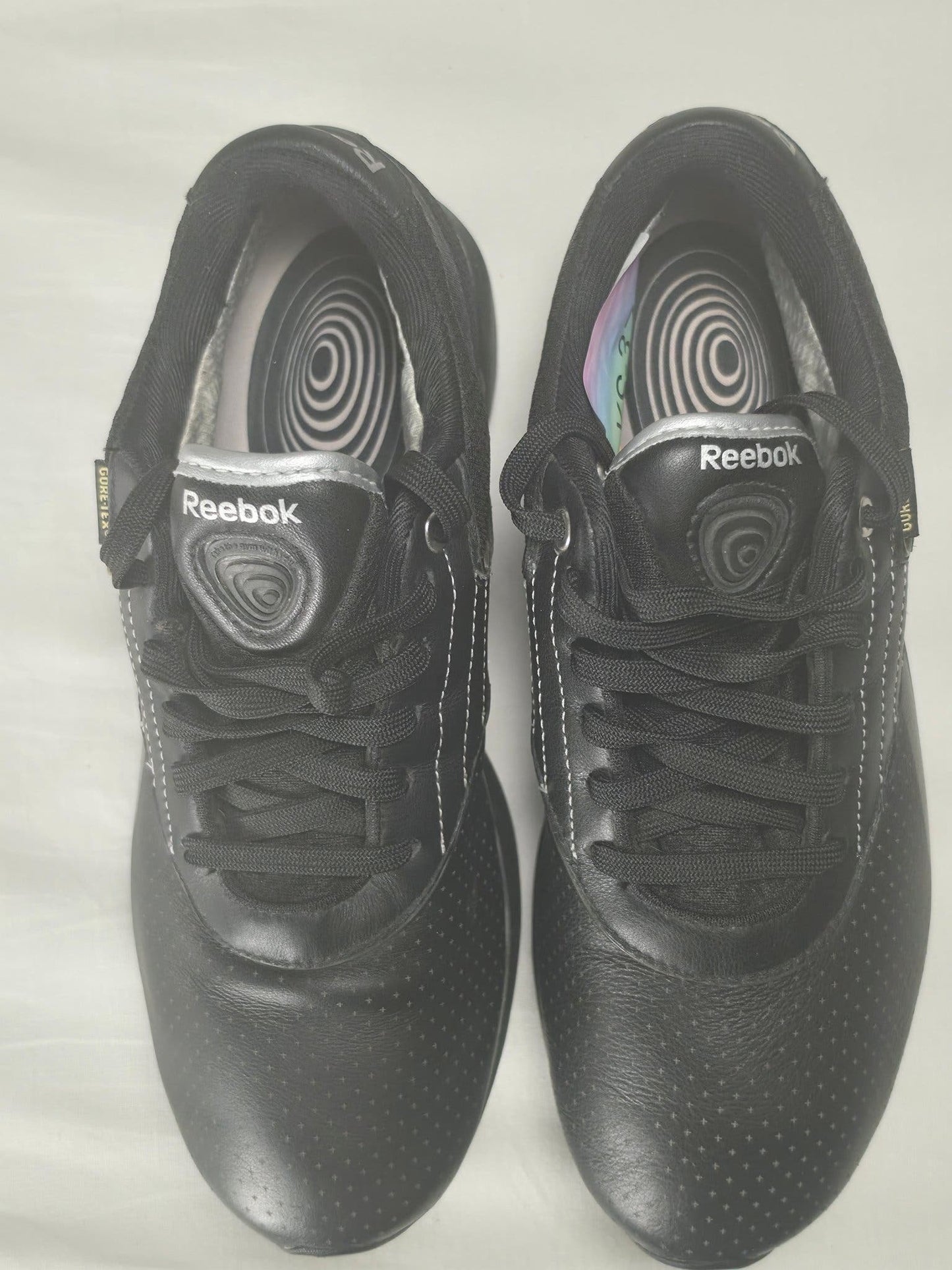 REEBOK EasyTone Gore-Tex Shoes Sneakers Size 39 Black Waterproof Premium Smart