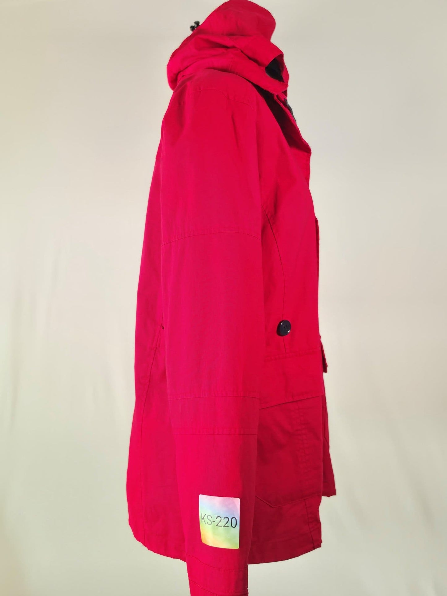 SEBAGO Sailing Jacket Windbreaker Women's Size L/XL Red Premium Marine