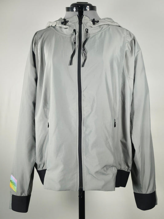 PEAK PERFORMANCE Elevate Jacket Size XL Gray Women’s Windbreaker Sport Outdoor