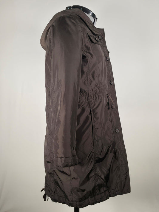 MASSIMO DUTTI Long Blazer Coat Size 36 S Brown Premium Tailored Quality 11-12 years