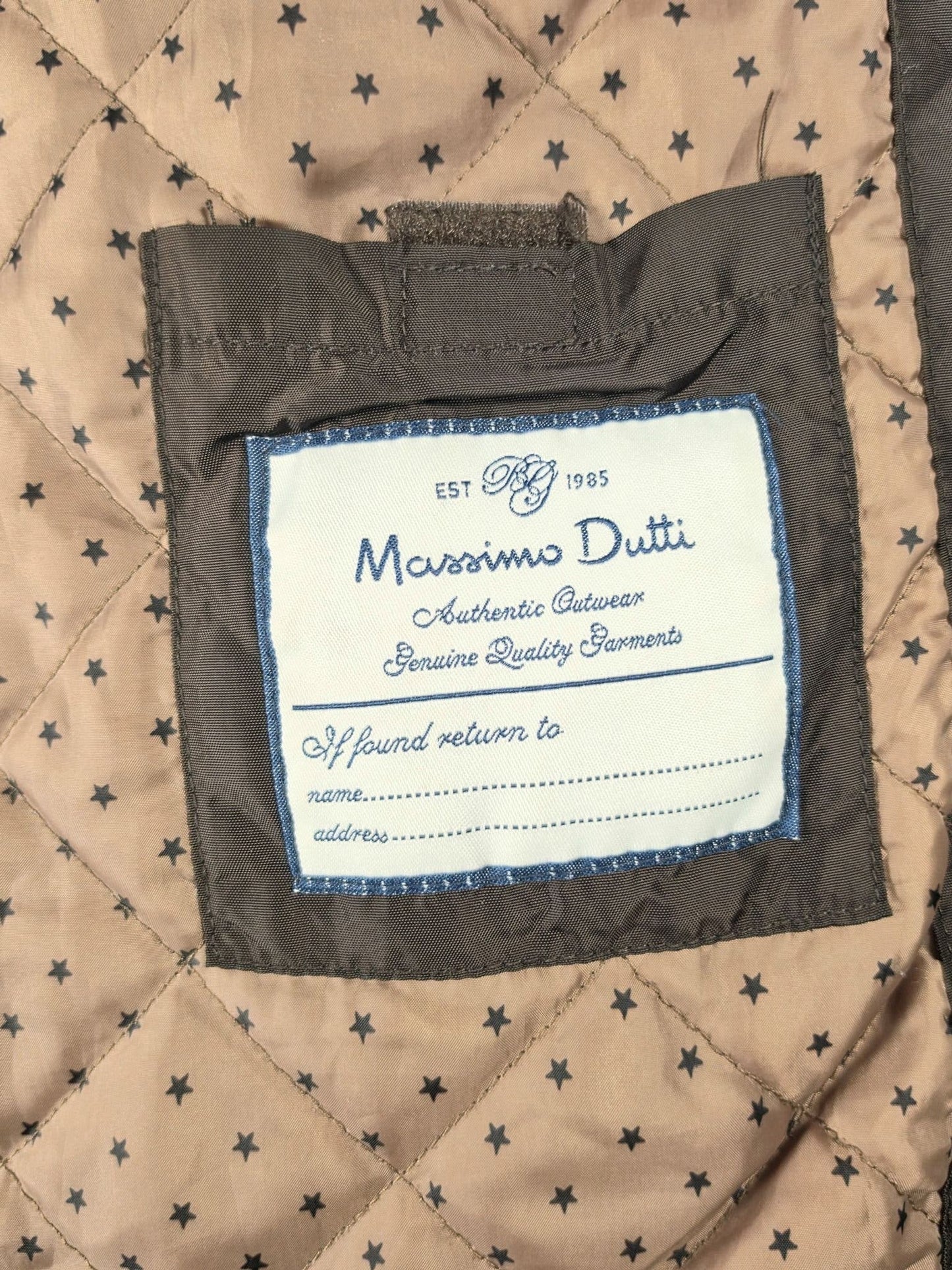 MASSIMO DUTTI Long Blazer Coat Size 36 S Brown Premium Tailored Quality 11-12 years