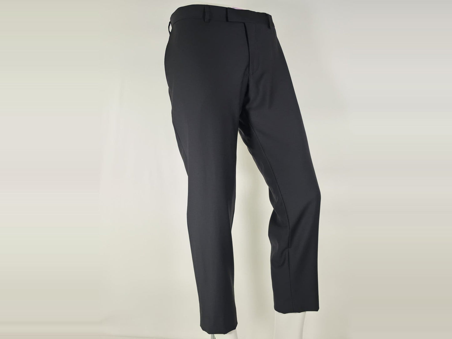 OSCAR JACOBSON Egel Wool Suit Blazer Trousers Size 50 Black Premium Quiet Luxury