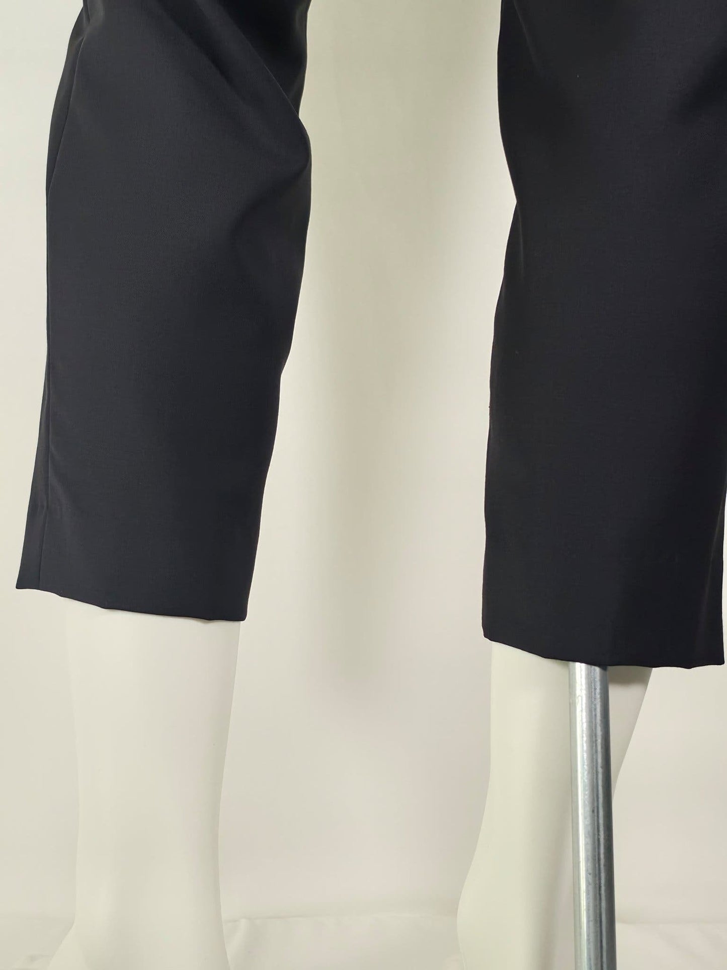 OSCAR JACOBSON Egel Wool Suit Blazer Trousers Size 50 Black Premium Quiet Luxury