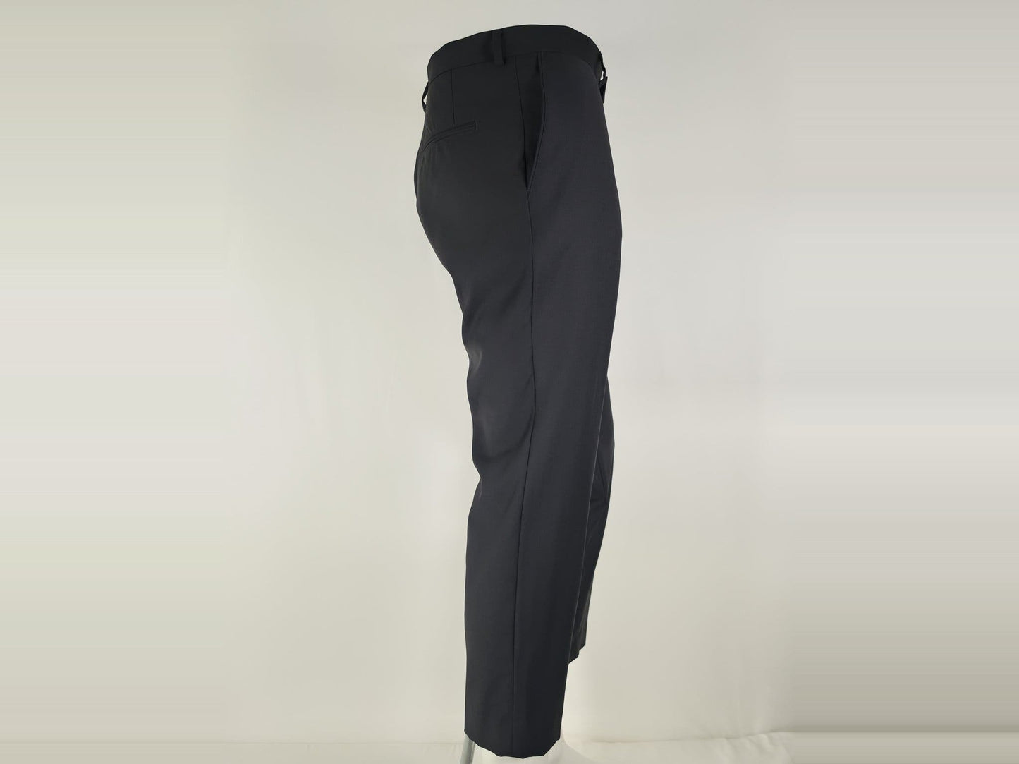OSCAR JACOBSON Egel Wool Suit Blazer Trousers Size 50 Black Premium Quiet Luxury