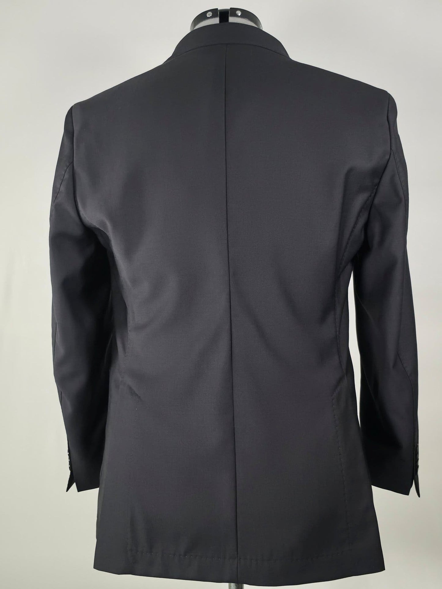 OSCAR JACOBSON Egel Wool Suit Blazer Trousers Size 50 Black Premium Quiet Luxury