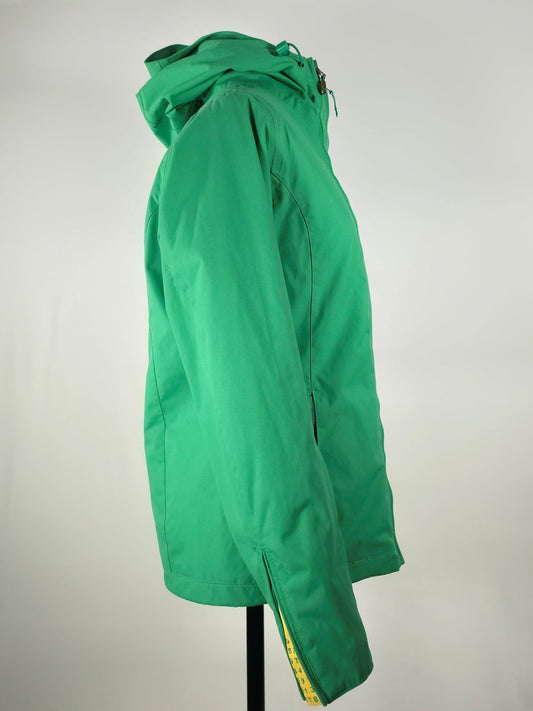 BURTON Dryride Jacket Softshell Fleece Size S M Green Unisex Sports Windbreaker
