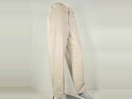 FILIPPA K Chinos Trousers Size 38 M Light Beige Cotton Stretch Premium Elastane