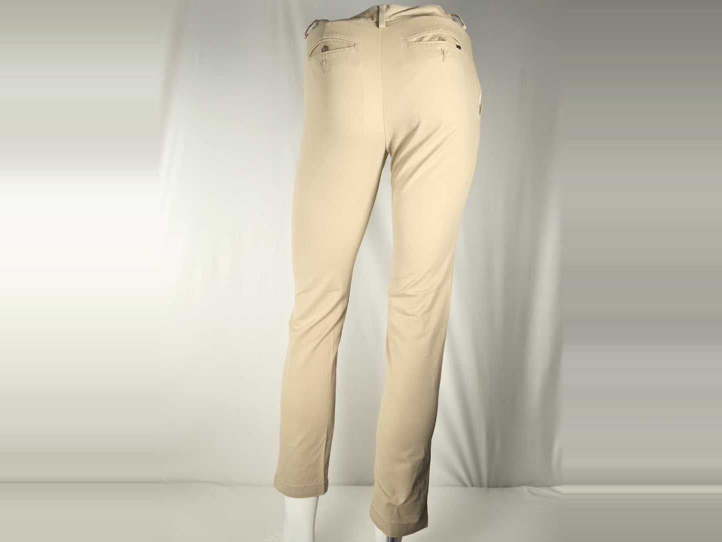 POLO RALPH LAUREN Chinos Pants Unisex Boys Men Size 16 XS Beige Khaki Stretch