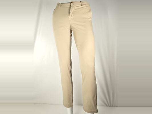 POLO RALPH LAUREN Chinos Pants Unisex Boys Men Size 16 XS Beige Khaki Stretch