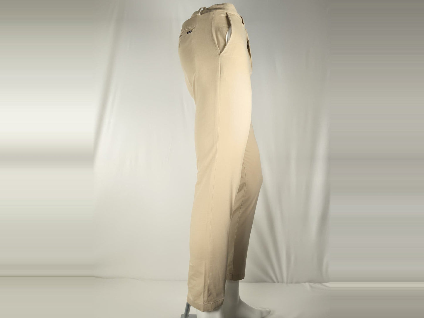 POLO RALPH LAUREN Chinos Pants Unisex Boys Men Size 16 XS Beige Khaki Stretch
