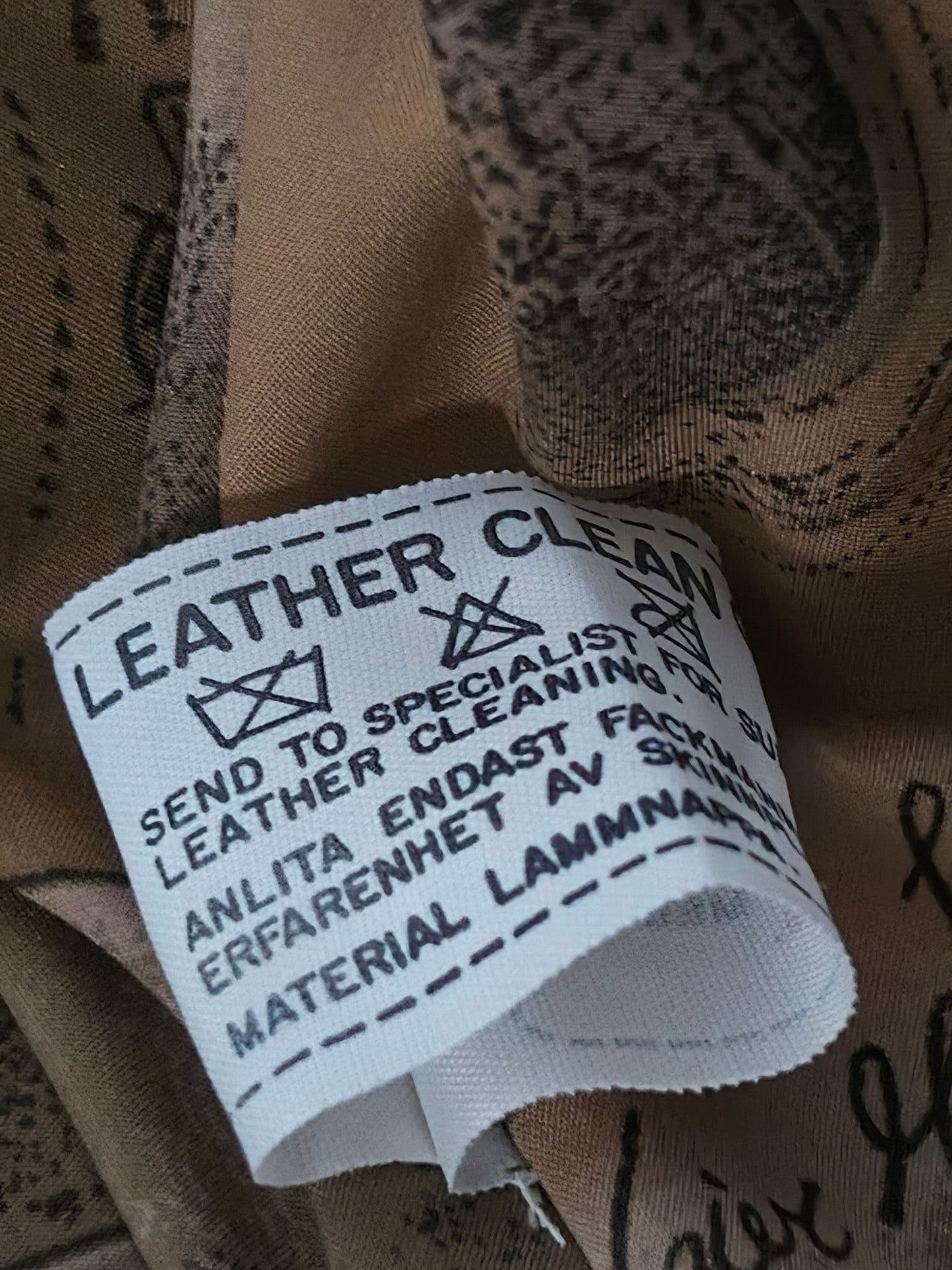 VINTAGE Brown Genuine Leather Jacket Collarless Luxury Coat Soft Nappa Size L 40