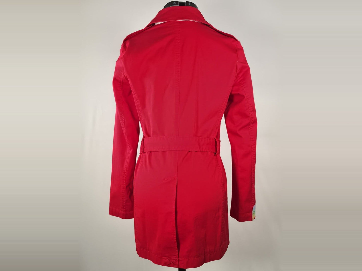MARC O’POLO Trenchcoat Jacket Coat Size 36 S Red Cotton Premium Quality