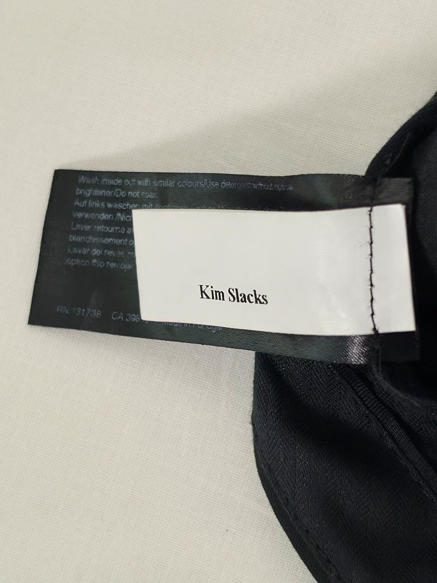 FILIPPA K Kim Slacks Trousers Size XS 34 Black Bootcut Flare Premium Luxury