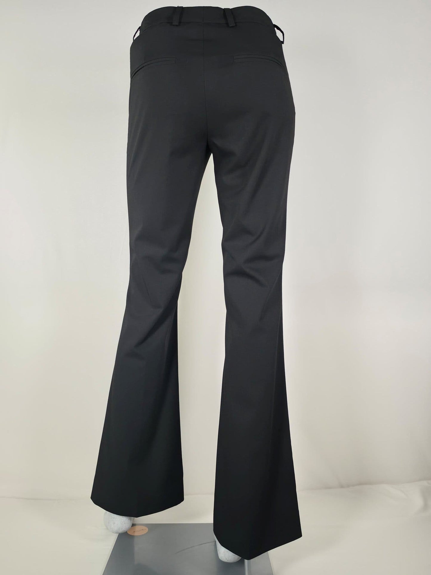 FILIPPA K Kim Slacks Trousers Size XS 34 Black Bootcut Flare Premium Luxury