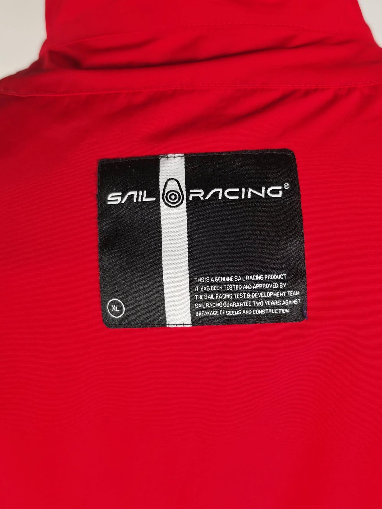 SAIL RACING Shore Jacket Bomber Red Size XL – Defect Marks & Stains Quiet Luxury