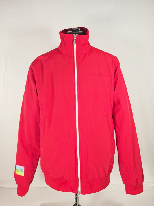SAIL RACING Shore Jacket Bomber Red Size XL – Defect Marks & Stains Quiet Luxury