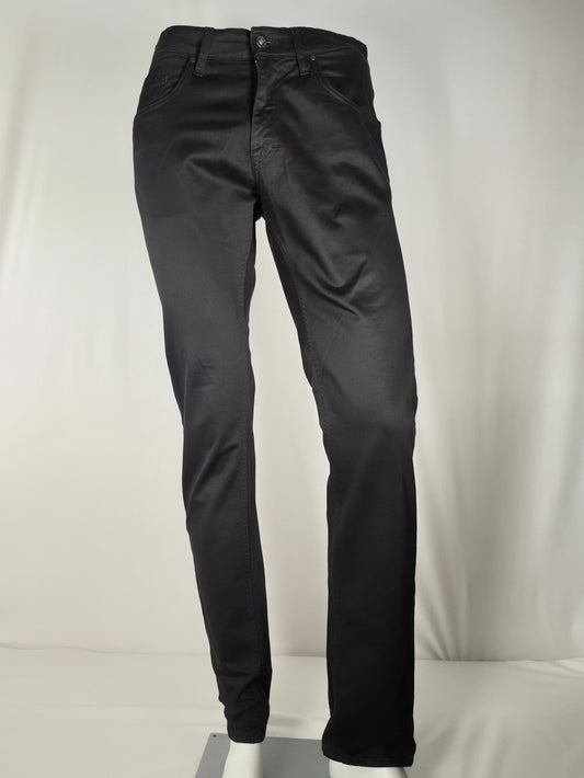 TIGER OF SWEDEN Jeans Trousers Iggy Size 31/32 M Black Cotton Premium Denim