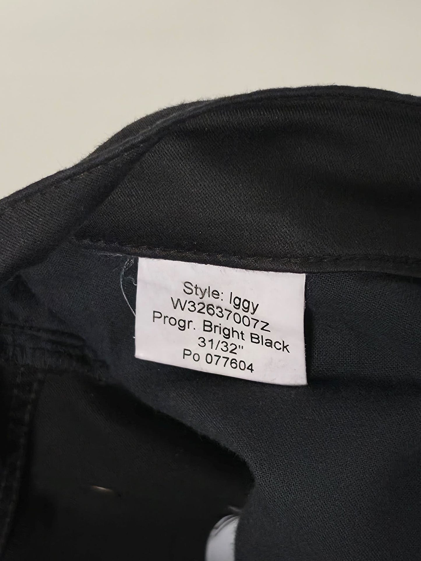 TIGER OF SWEDEN Jeansbyxor Iggy Storlek 31/32 M Svart Bomull Premium Denim