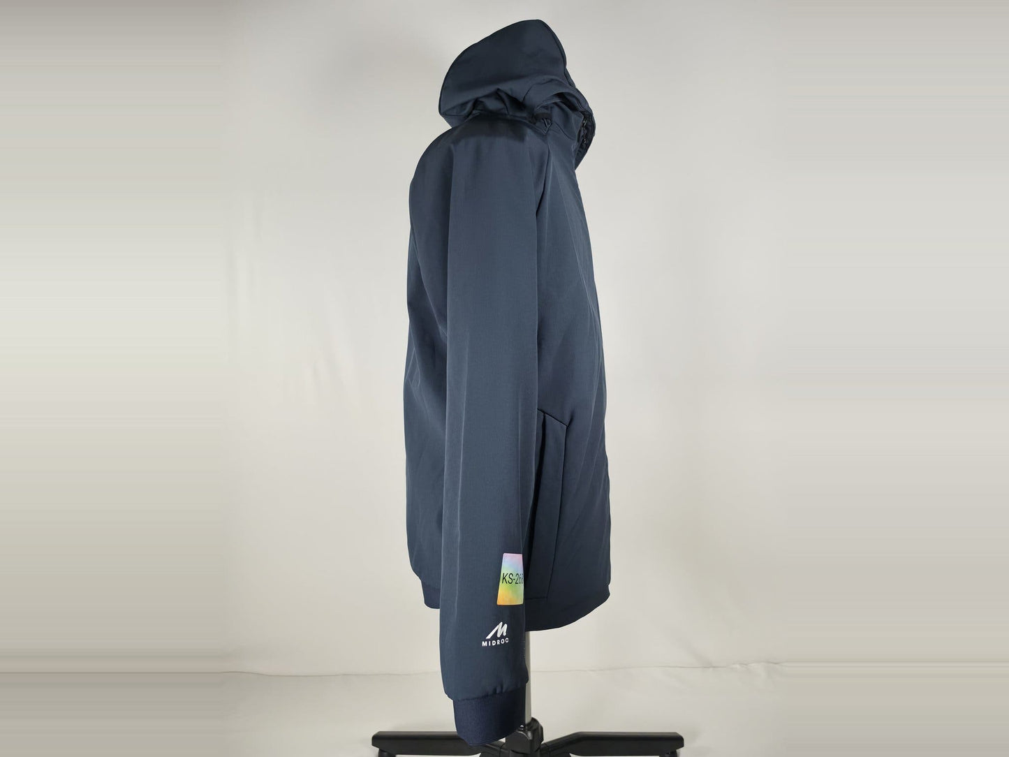 SAIL RACING Bowman Softshell Hood Spandex Jacket Size M Navy Blue Sport Premium